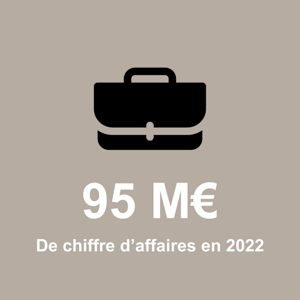 Le chiffre d'affaires de l'année 2022.